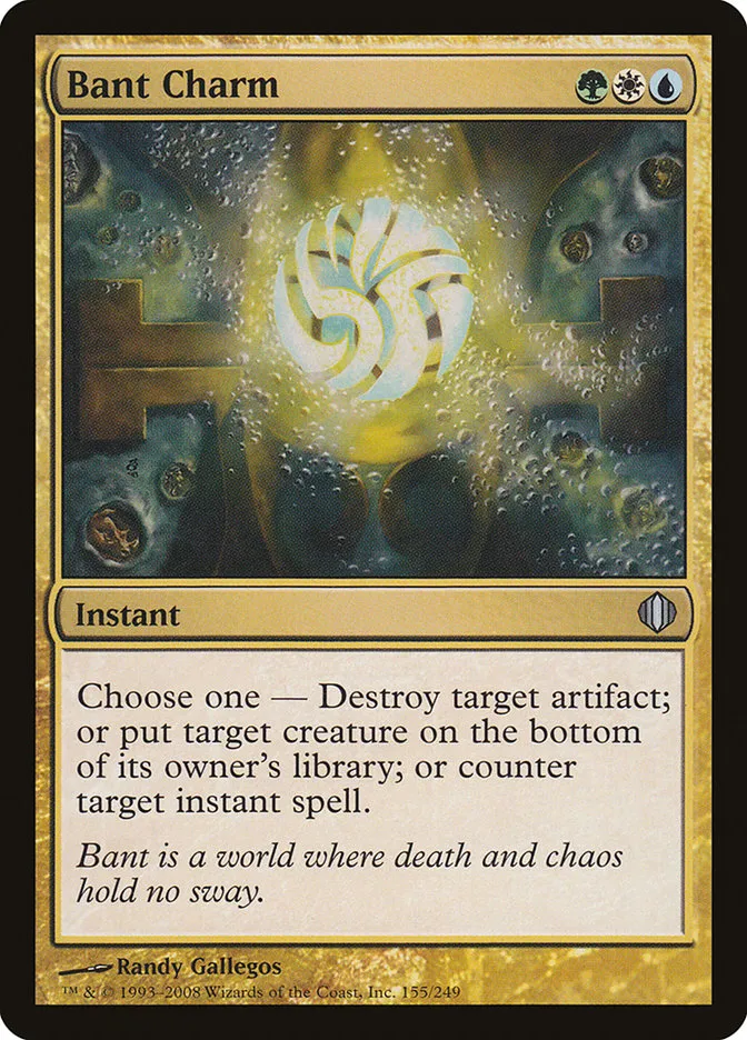 2008 Shards of Alara Bant Charm #155 uncommon card image