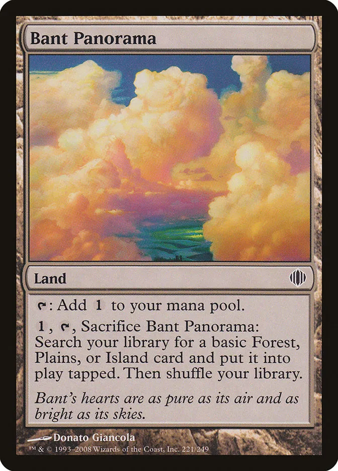 2008 Shards of Alara Bant Panorama #221 common card image