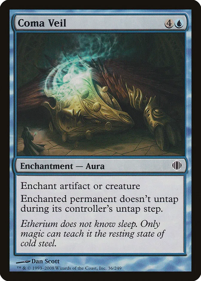 2008 Shards of Alara Coma Veil common #36 common card image