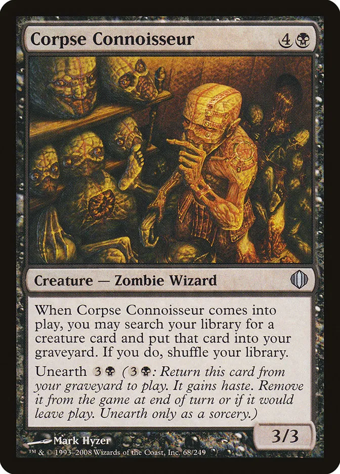 2008 Shards of Alara Corpse Connoisseur #68 uncommon card image