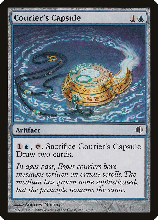2008 Shards of Alara Courier's Capsule common #37 common card image