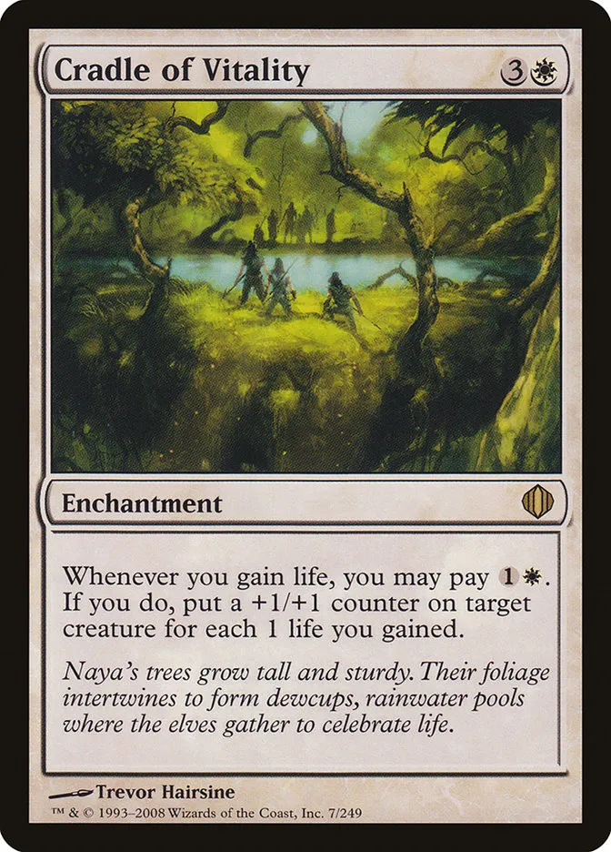 2008 Shards of Alara Cradle of Vitality rare #7 rare card image