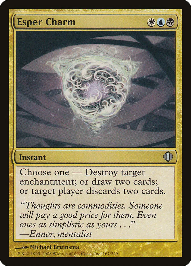 2008 Shards of Alara Esper Charm #167 uncommon card image