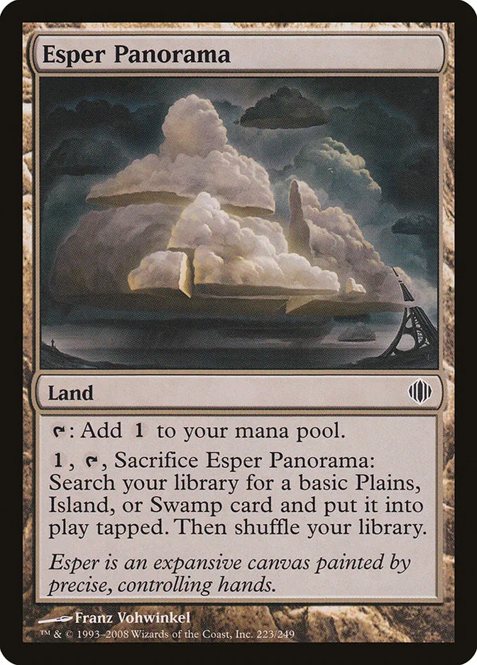 2008 Shards of Alara Esper Panorama #223 common card image
