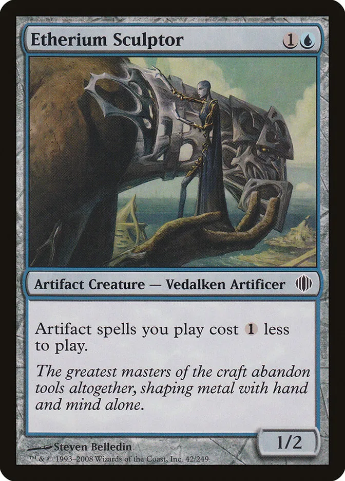 2008 Shards of Alara Etherium Sculptor #42 common card image