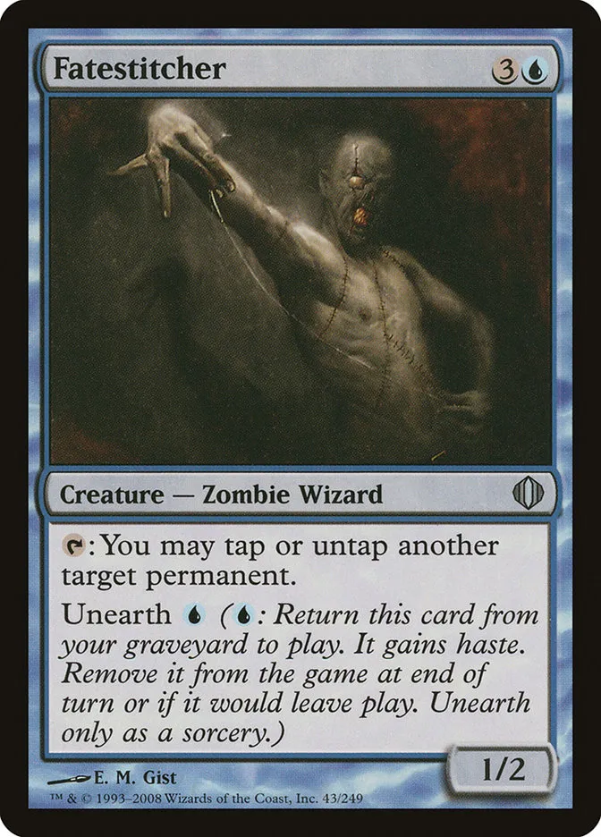 2008 Shards of Alara Fatestitcher #43 uncommon card image