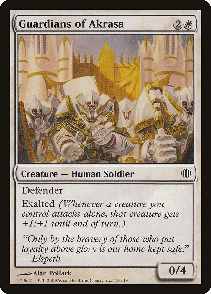 2008 Shards of Alara Guardians of Akrasa common #12 common card image