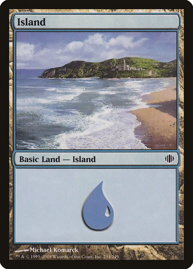 2008 Shards of Alara Island #234 common card image