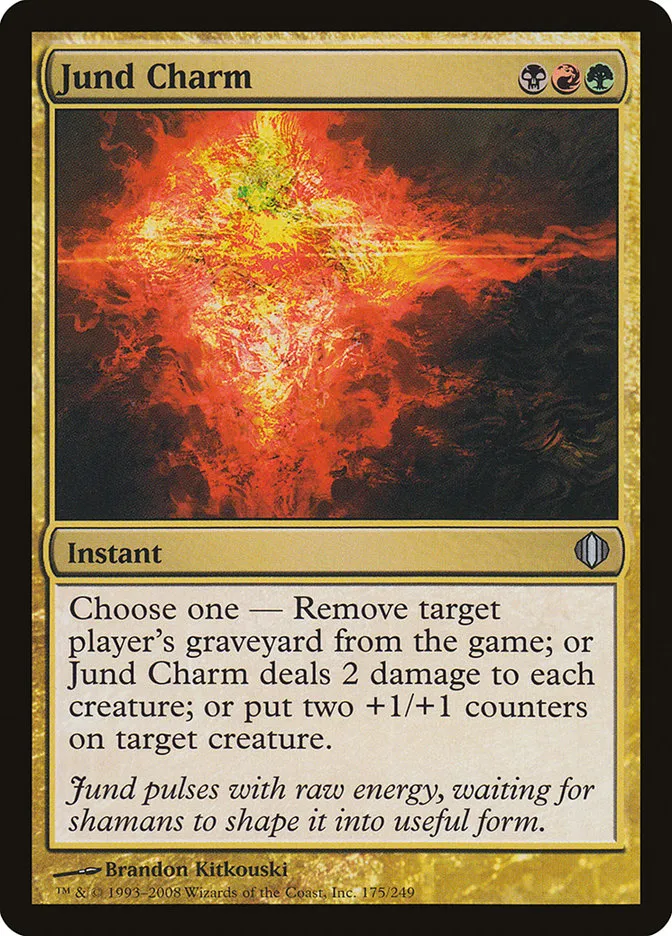 2008 Shards of Alara Jund Charm #175 uncommon card image