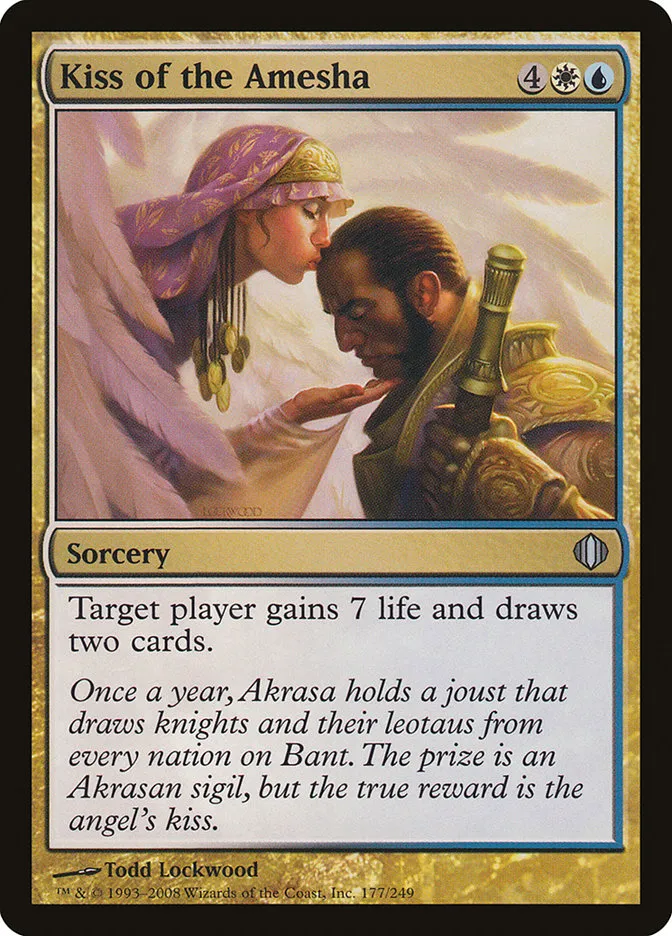 2008 Shards of Alara Kiss of the Amesha #177 uncommon card image
