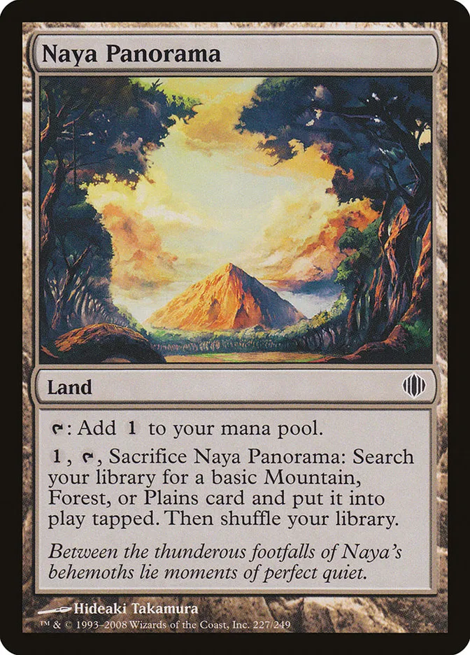 2008 Shards of Alara Naya Panorama #227 common card image