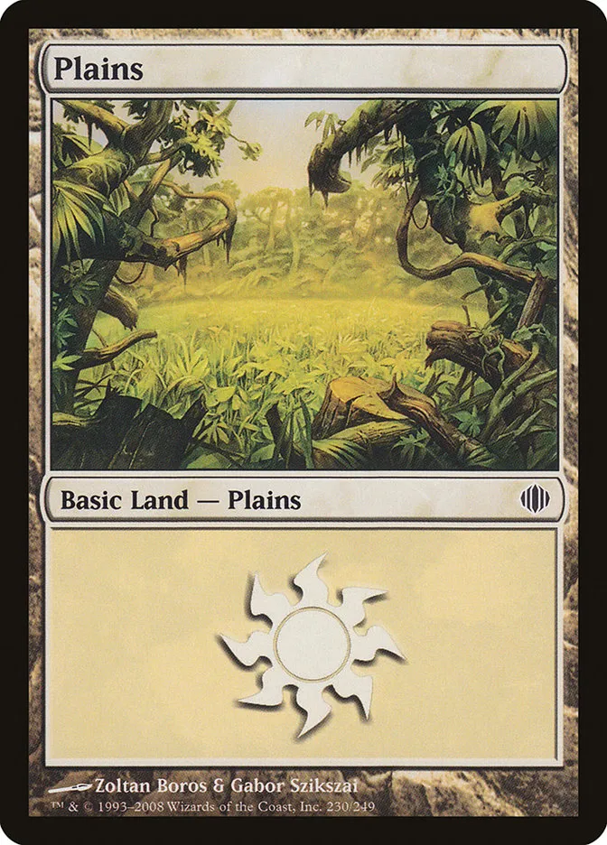 2008 Shards of Alara Plains #230 common card image