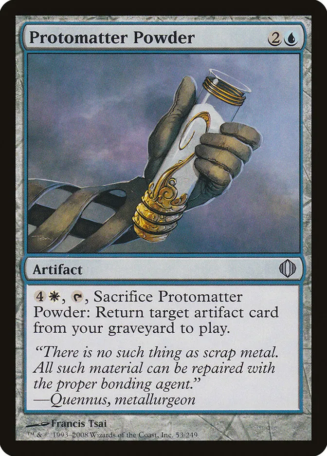 2008 Shards of Alara Protomatter Powder #53 uncommon card image