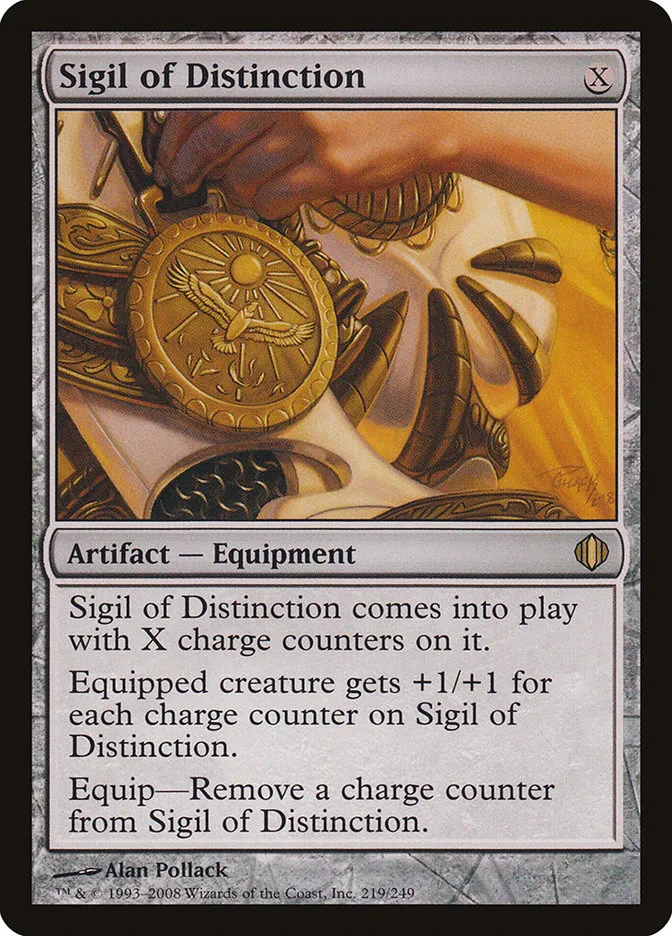 2008 Shards of Alara Sigil of Distinction #219 rare card image
