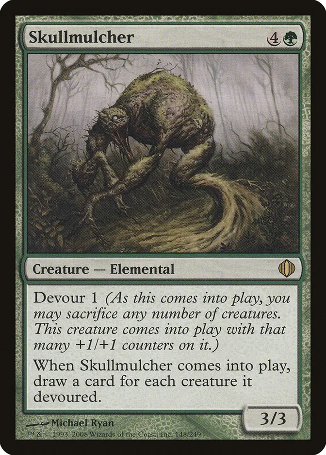 2008 Shards of Alara Skullmulcher #148 rare card image