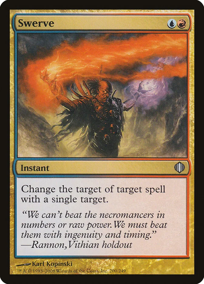 2008 Shards of Alara Swerve #200 uncommon card image