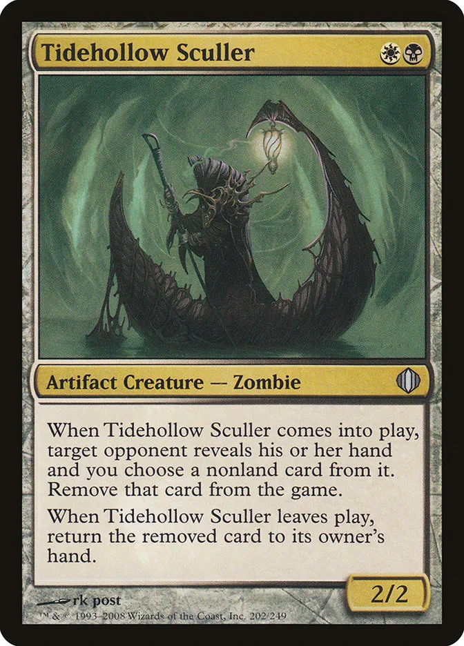 2008 Shards of Alara Tidehollow Sculler #202 uncommon card image