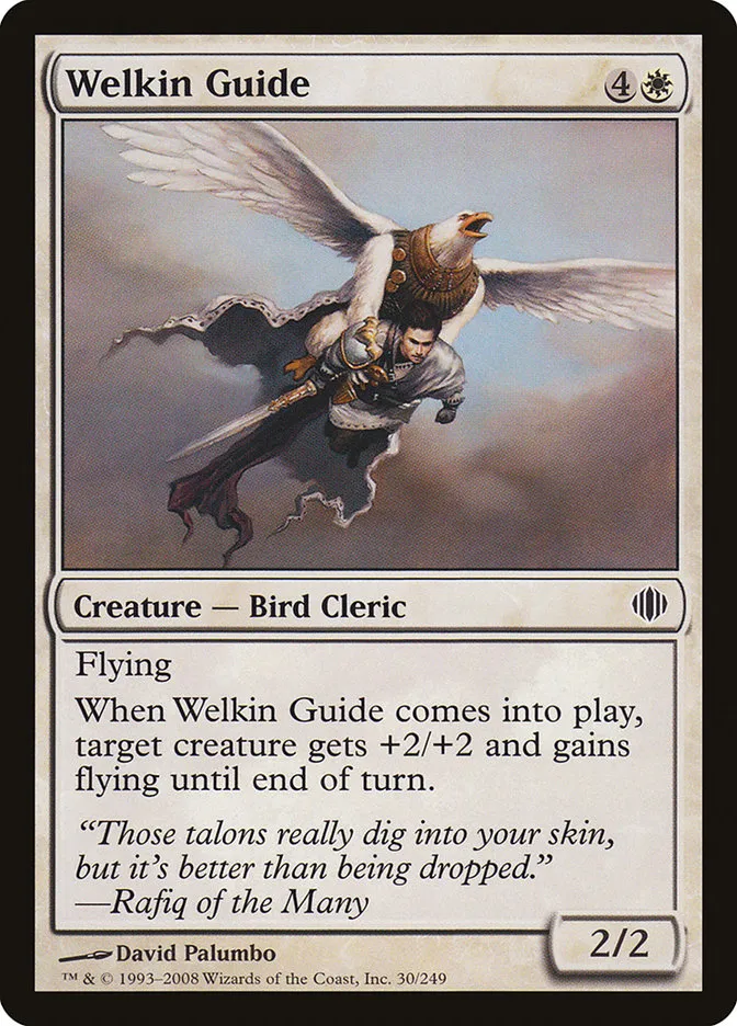 2008 Shards of Alara Welkin Guide common #30 common card image