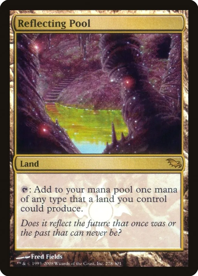 2008 Shadowmoor Reflecting Pool #278★ rare card image