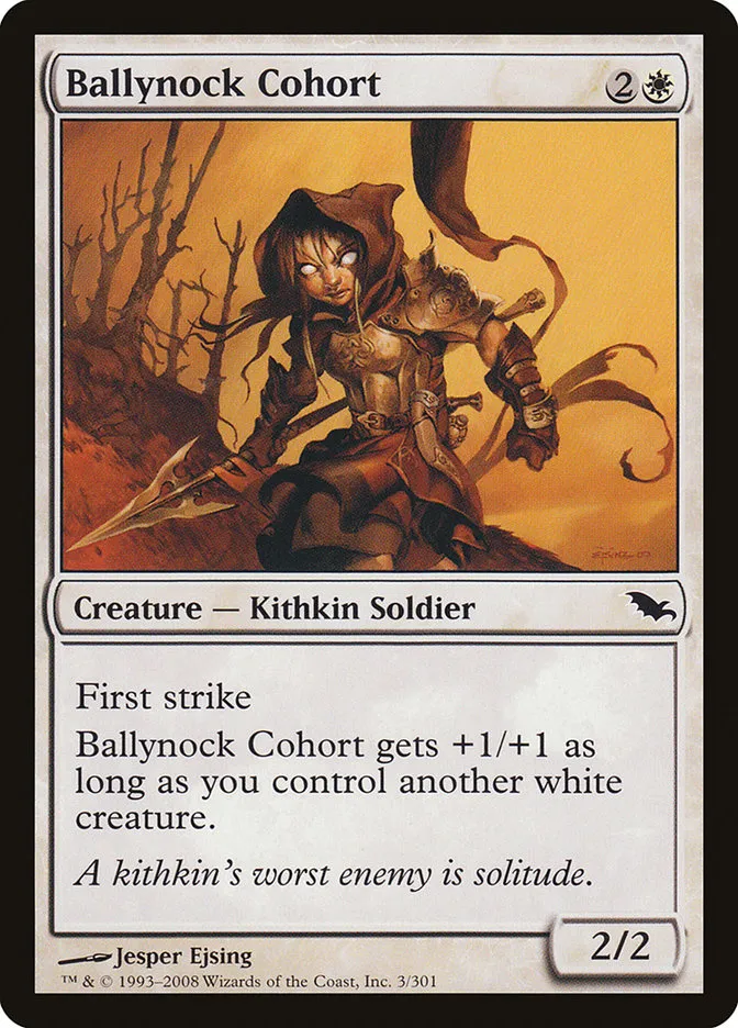 2008 Shadowmoor Ballynock Cohort common #3 common card image