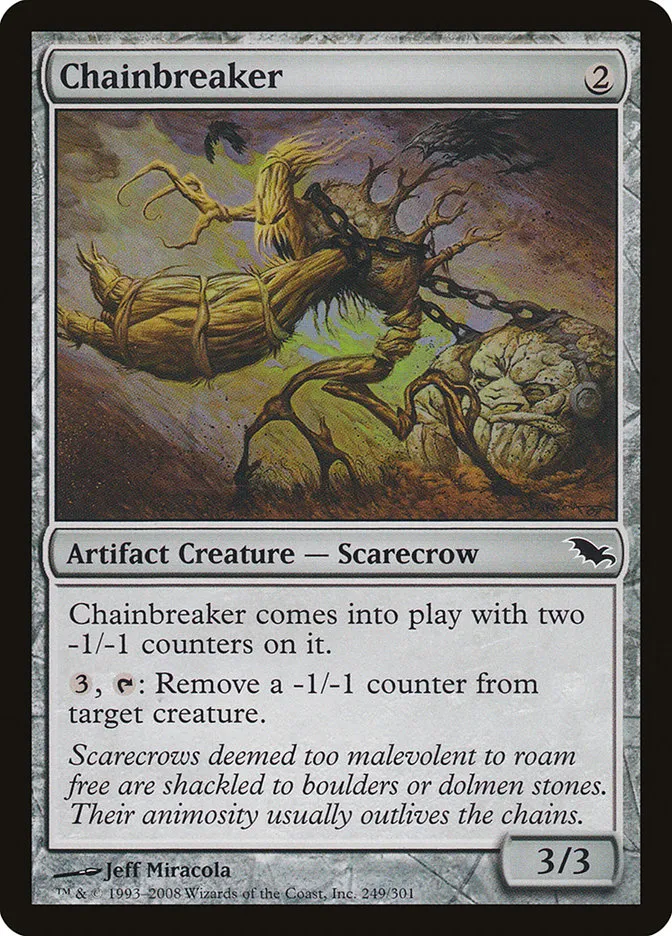 2008 Shadowmoor Chainbreaker common #249 common card image