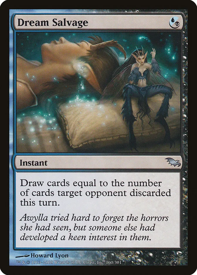 2008 Shadowmoor Dream Salvage uncommon #160 uncommon card image