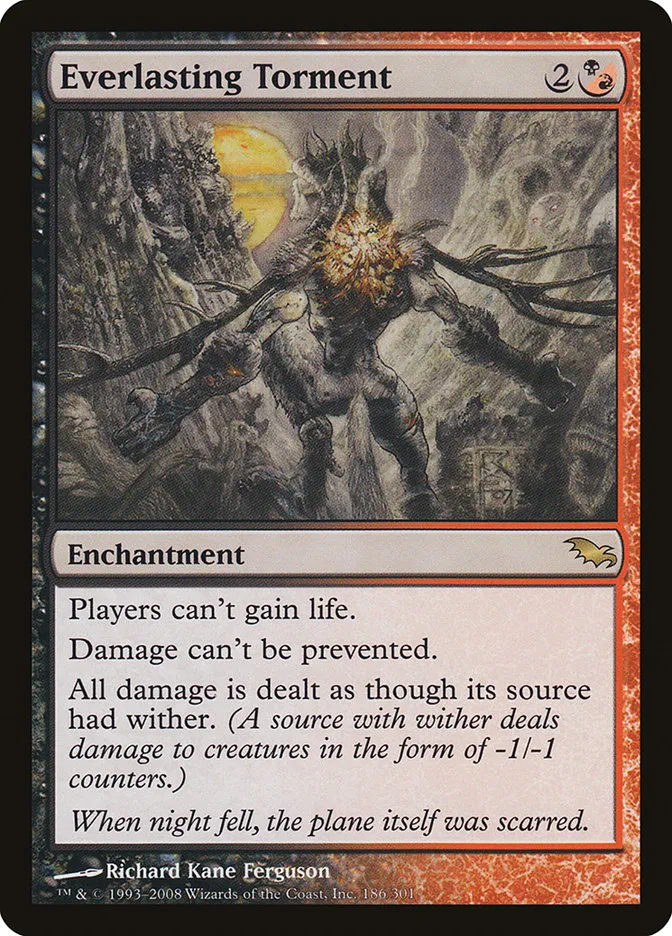 2008 Shadowmoor Everlasting Torment rare #186 rare card image
