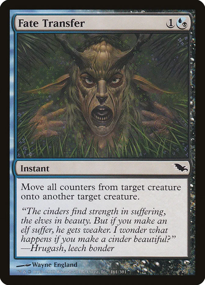 2008 Shadowmoor Fate Transfer common #161 common card image