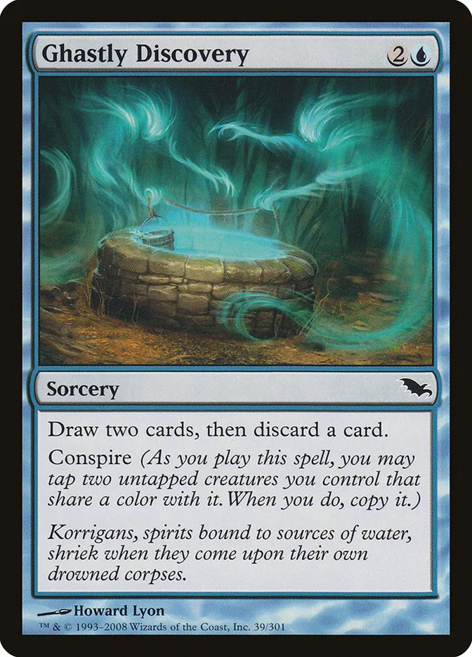2008 Shadowmoor Ghastly Discovery common #39 common card image