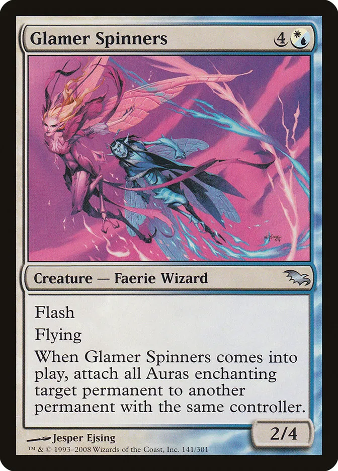 2008 Shadowmoor Glamer Spinners uncommon #141 uncommon card image