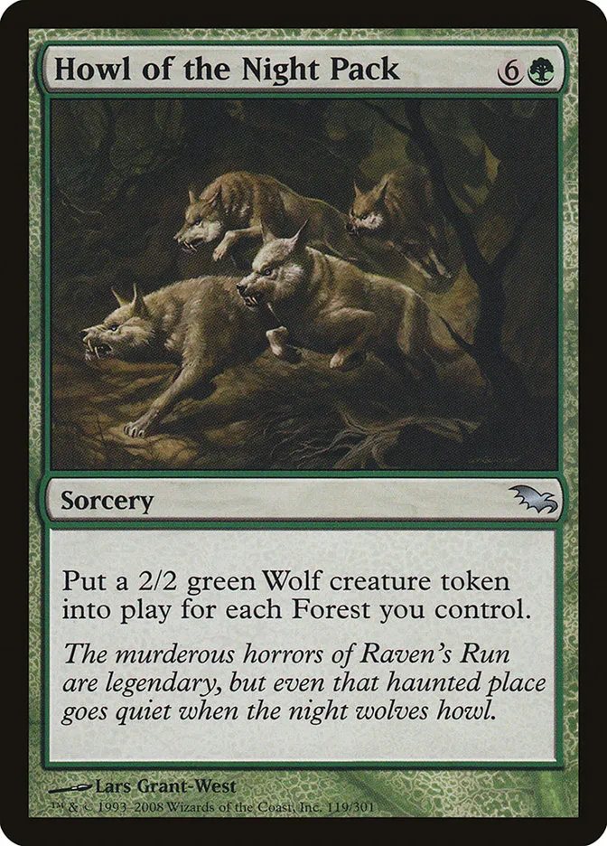 2008 Shadowmoor Howl of the Night Pack uncommon #119 uncommon card image