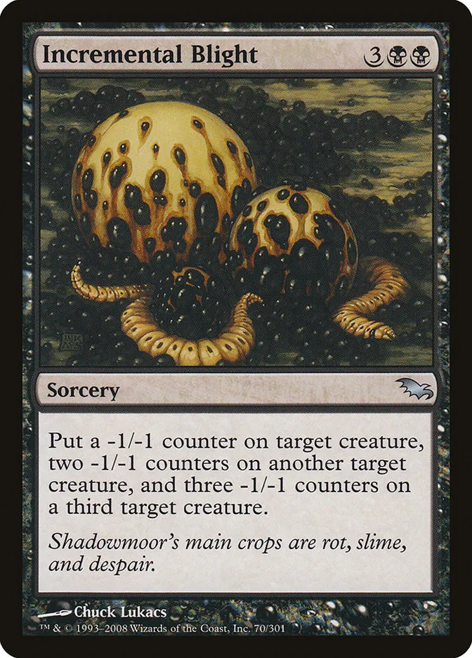 2008 Shadowmoor Incremental Blight uncommon #70 uncommon card image