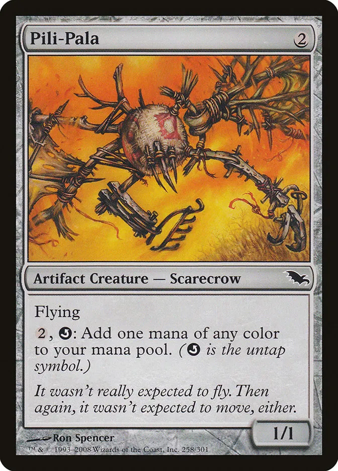 2008 Shadowmoor Pili-Pala #258 common card image
