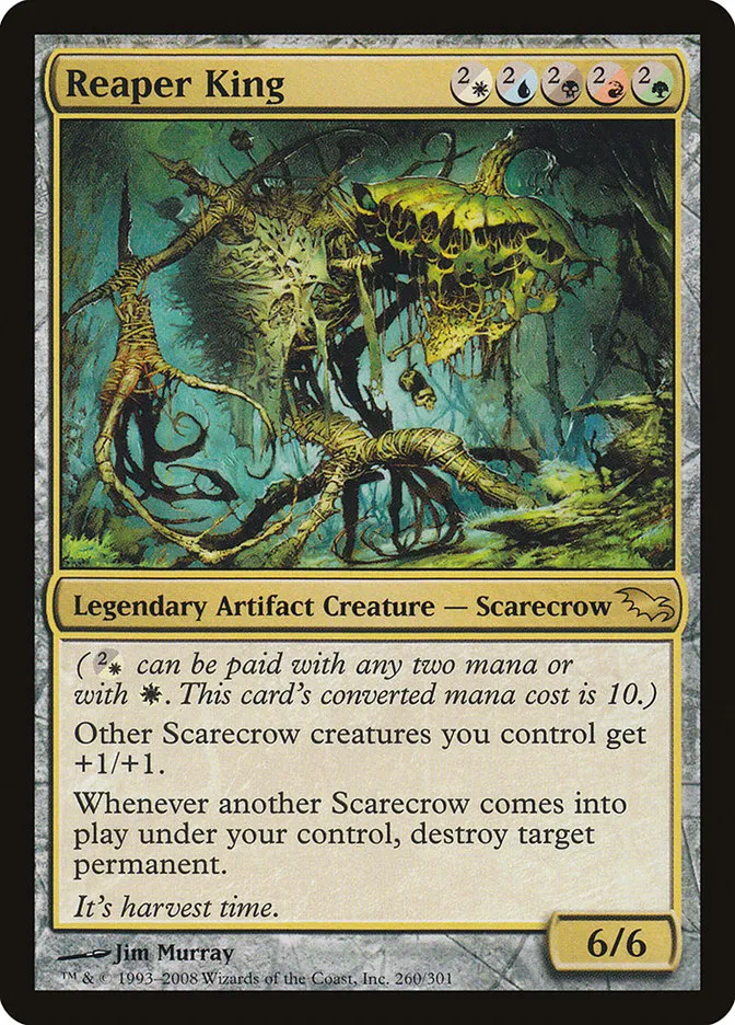2008 Shadowmoor Reaper King [Foil] rare #260 rare card image