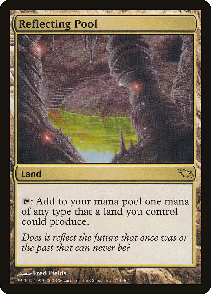 2008 Shadowmoor Reflecting Pool rare #278 rare card image