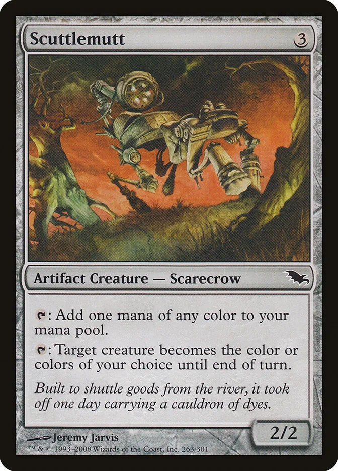 2008 Shadowmoor Scuttlemutt common #263 common card image