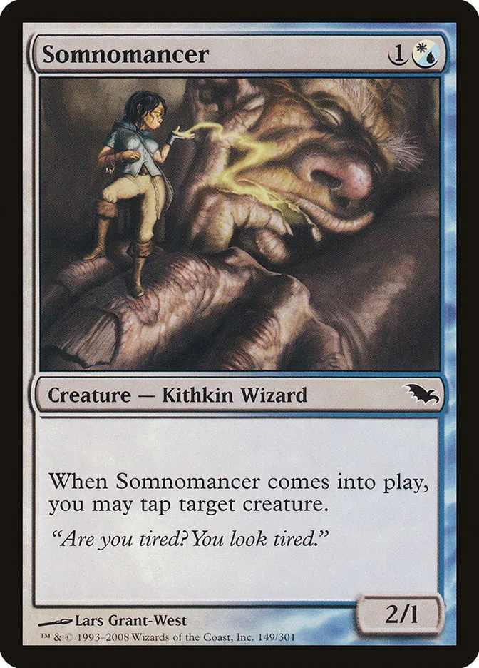 2008 Shadowmoor Somnomancer common #149 common card image