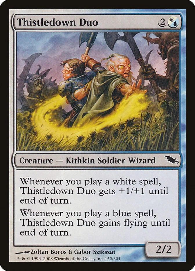 2008 Shadowmoor Thistledown Duo #152 common card image