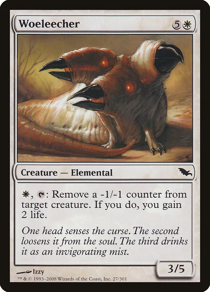 2008 Shadowmoor Woeleecher #27 common card image
