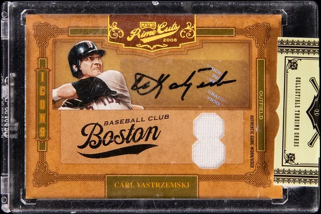 2008 Playoff Carl Yastrzemski Icons #10 card image