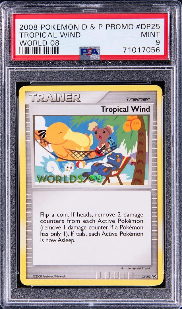 2008 Pokemon Diamond & Pearl Promo World 08 Tropical Wind #DP25 card image