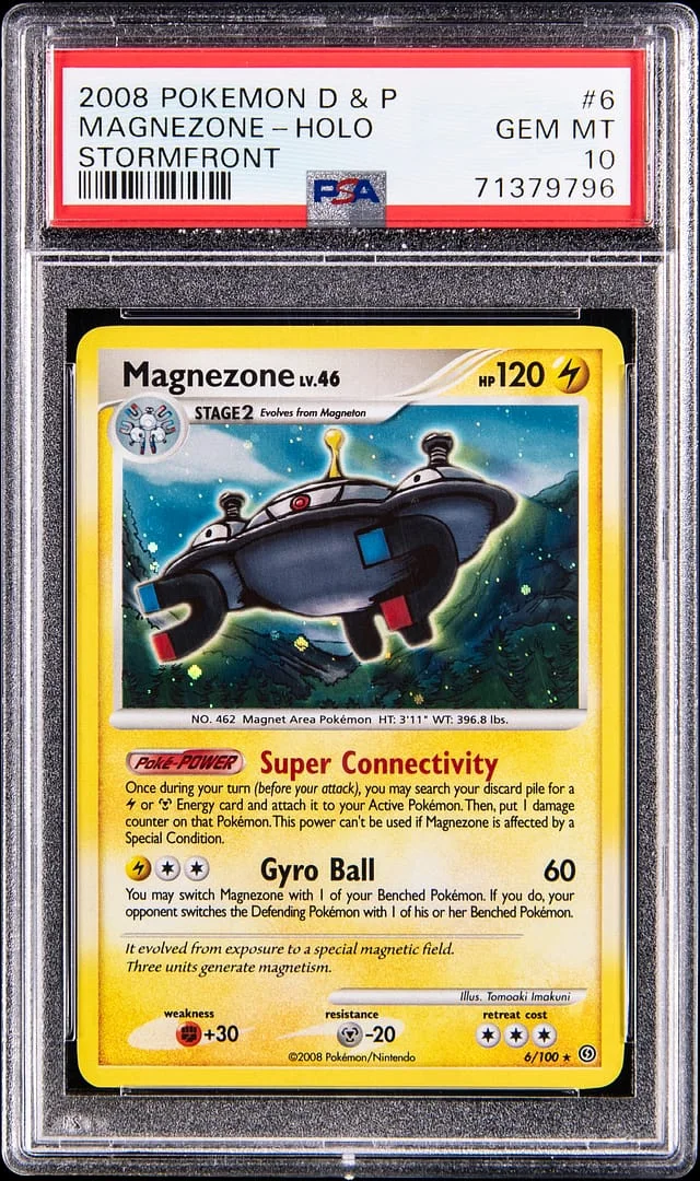 2008 Pokemon Diamond & Pearl Stormfront Holo Magnezone #6 card image