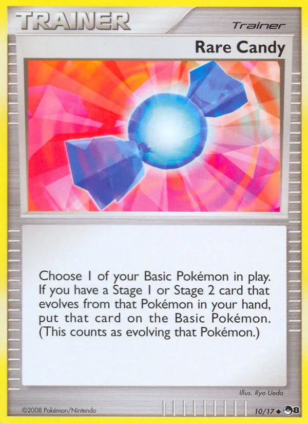 2008 POP Series 8 Rare Candy Uncommon #10/17 Uncommon card image