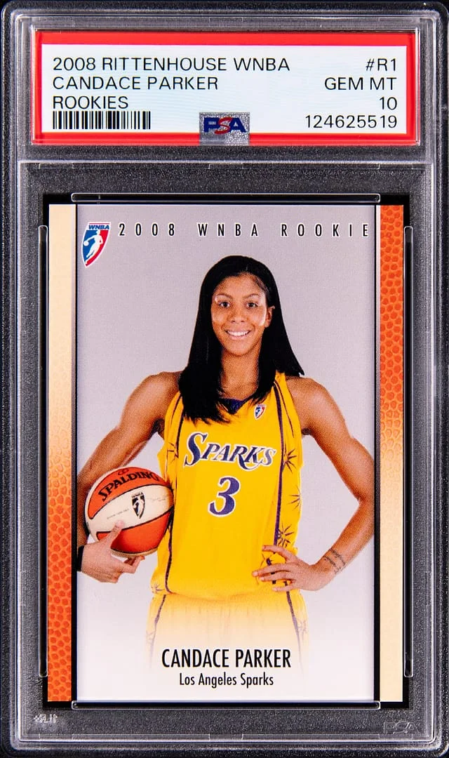 2008 Rittenhouse WNBA Rookies Candace Parker #R1 card image