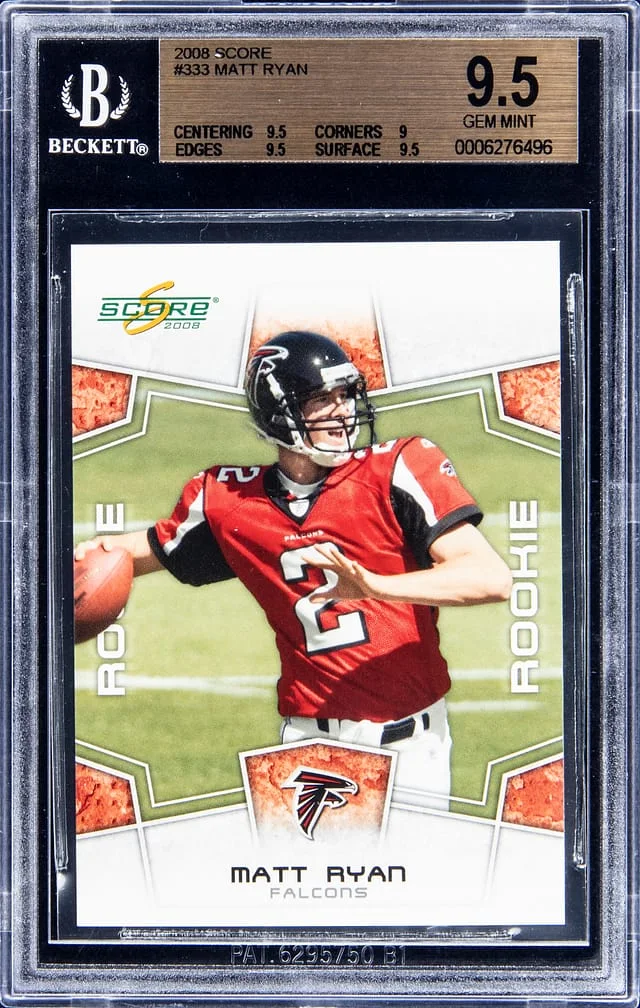 2008 Score Matt Ryan #333 card image