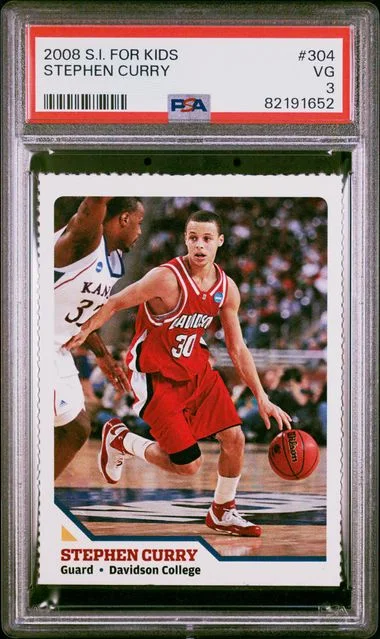2008 S.I. For Kids Stephen Curry #304 card image