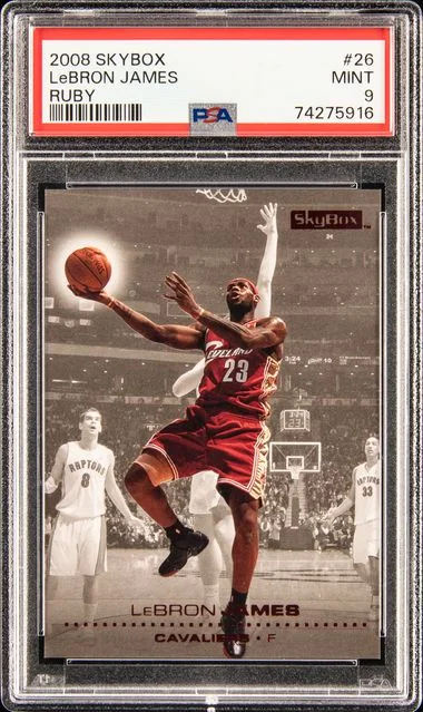 2008 SkyBox LeBron James #26 card image
