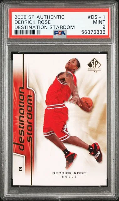2008 SP Authentic Derrick Rose Destination Stardom #DS-1 card image
