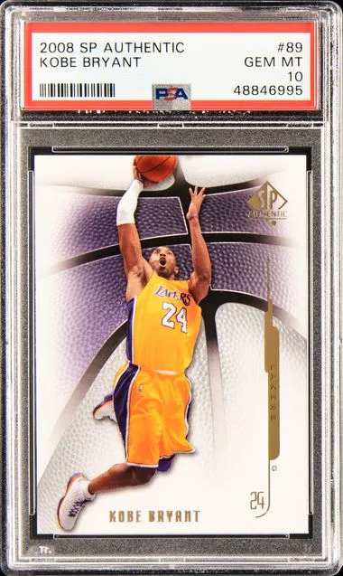 2008 SP Authentic Kobe Bryant #89 card image