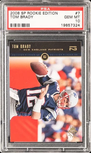 2008 SP Edition Tom Brady #7 card image